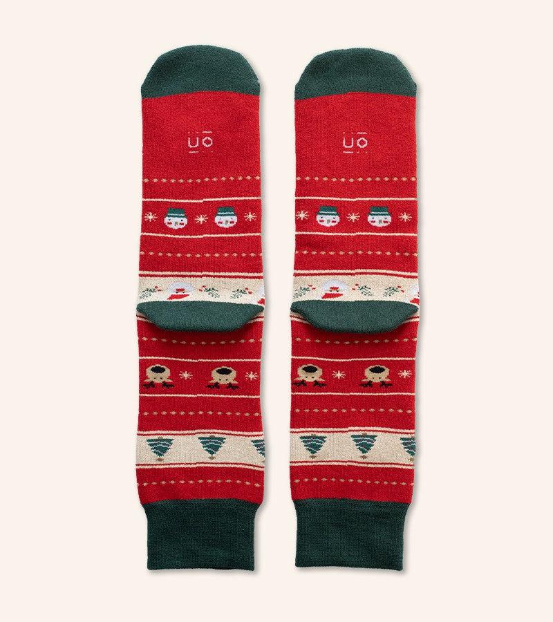 Calcetines "Familia ayudante de Papá Noel"
