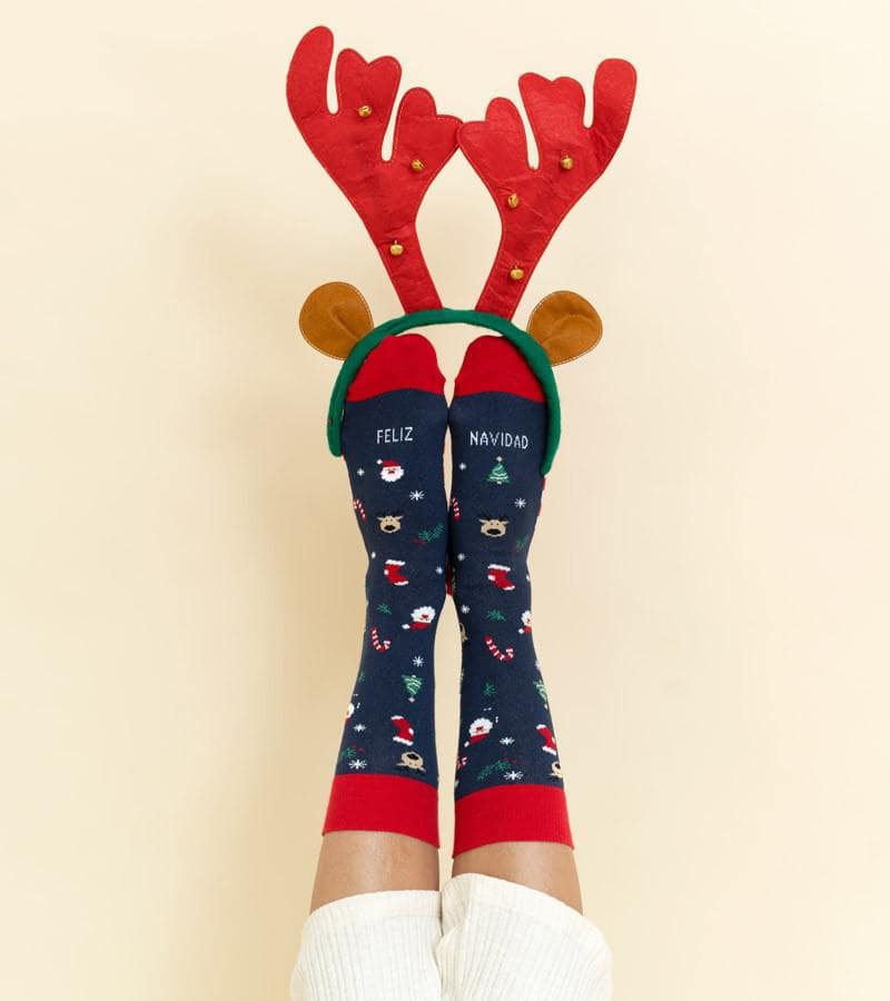 Calcetines "Feliz Navidad" - low impact