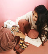 Calcetines "Estás mejor que el turrón"