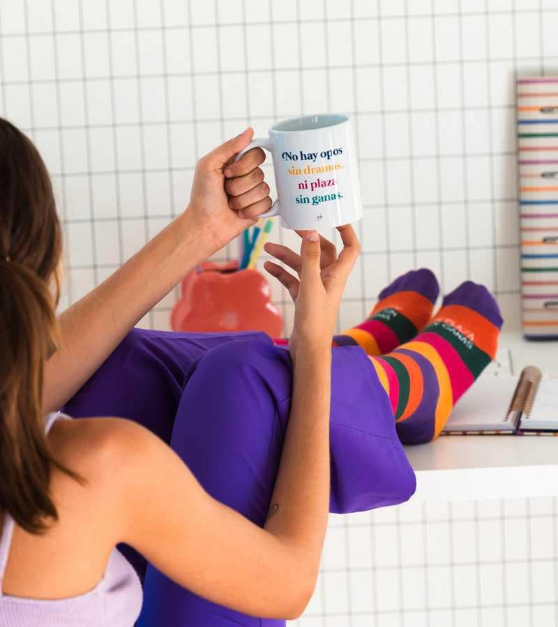 Kit Taza + Calcetines "No hay Opo sin dramas"