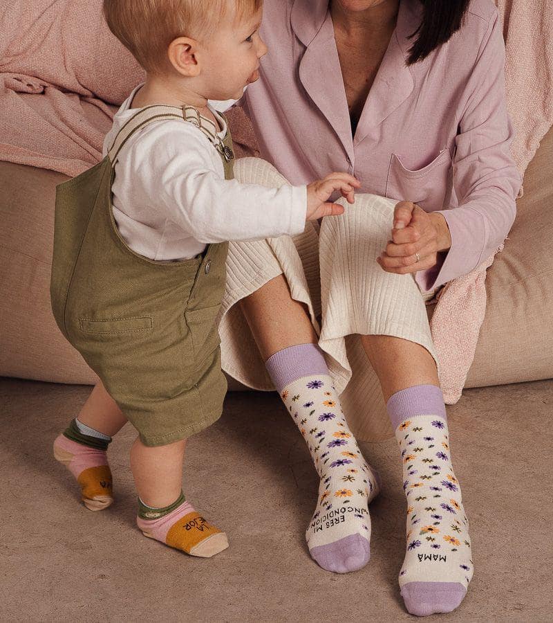 Calcetines "Mamá eres mi incondicional"