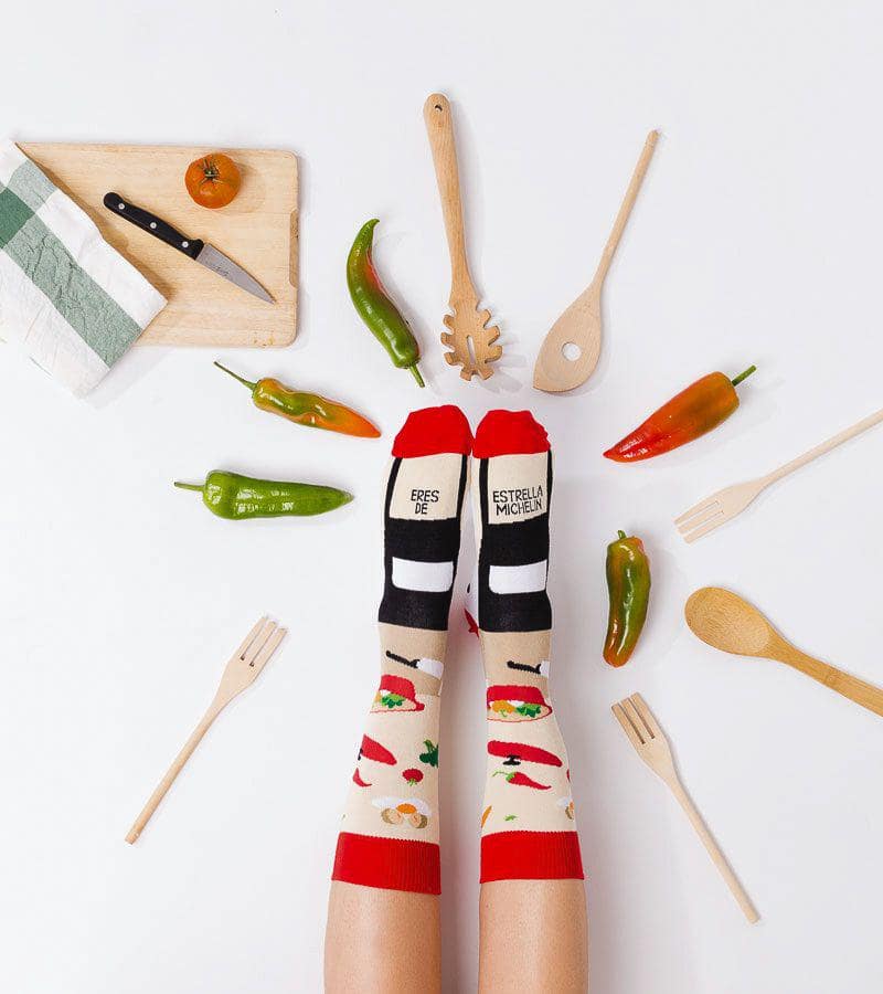 Calcetines "Eres de estrella Michelin"