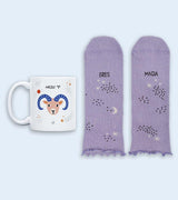 Kit Taza + calcetines "Horóscopos"