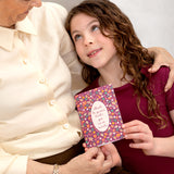 Postal "Abuela te quiero tanto que no sé cuanto"