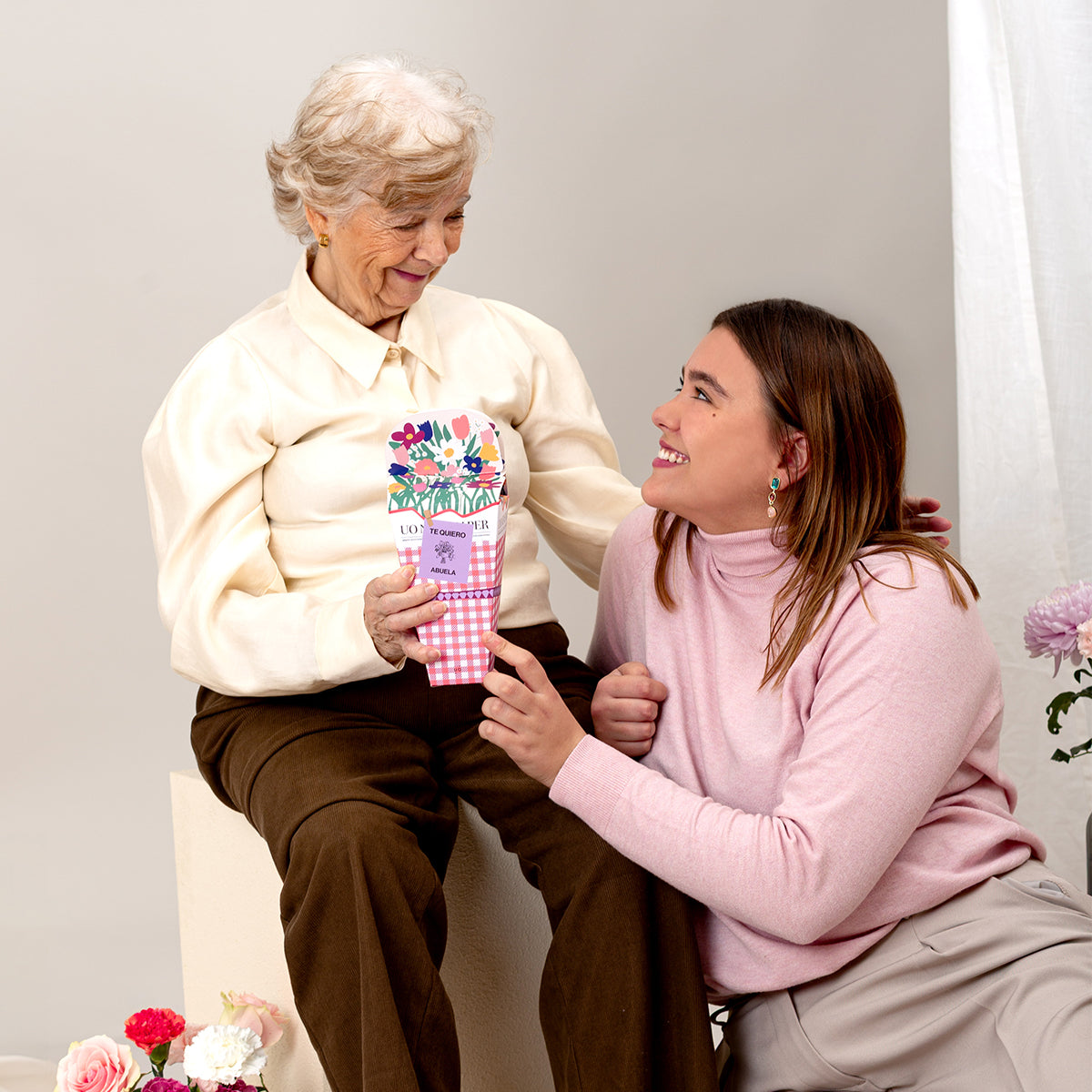 Caja Ramo "Abuela te quiero"