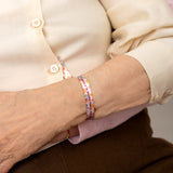 Pulsera de tela "Abuela te quiero tanto que no sé cuánto"