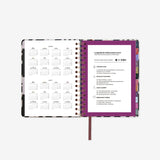 Pack Exclusivo Preventa Agenda Anual "Noire" Semana vista 2026
