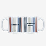 Kit Taza + Calcetines "Abuelo, te quiero infinito"