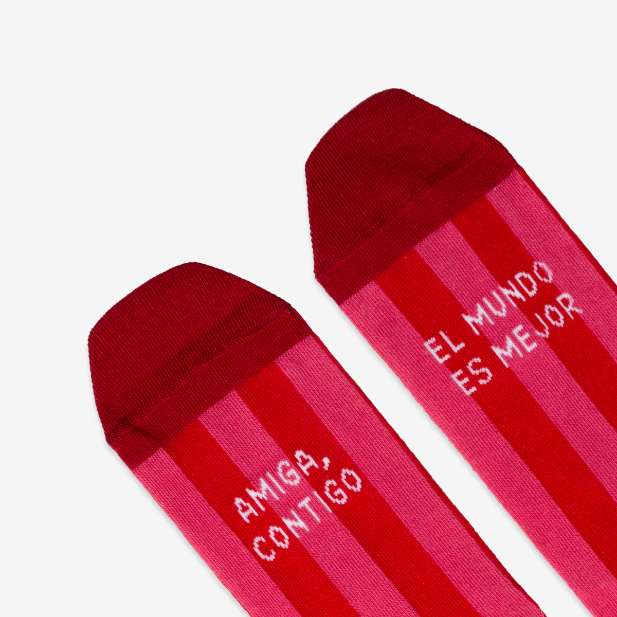 Calcetines "Amiga contigo el mundo es mejor"