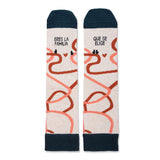 Calcetines "Eres la familia que se elige" - low impact
