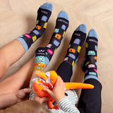 Calcetines "Familia Monstruosa"