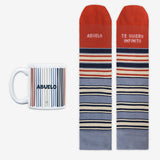 Kit Taza + Calcetines "Abuelo, te quiero infinito"