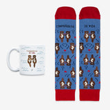 Kit Taza + Calcetines "Compañer@s de vida"