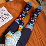 Calcetines Mini "Familia monstruosa"