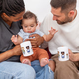 Taza personalizada "Familia" Píxel