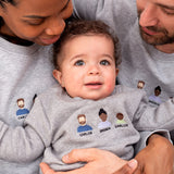 Sudadera Personalizada "Familia" bordada