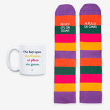 Kit Taza + Calcetines "No hay Opo sin dramas"