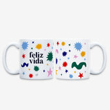 Taza "Feliz vida"