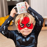 Taza "Papá eres nuestro superhéroe"