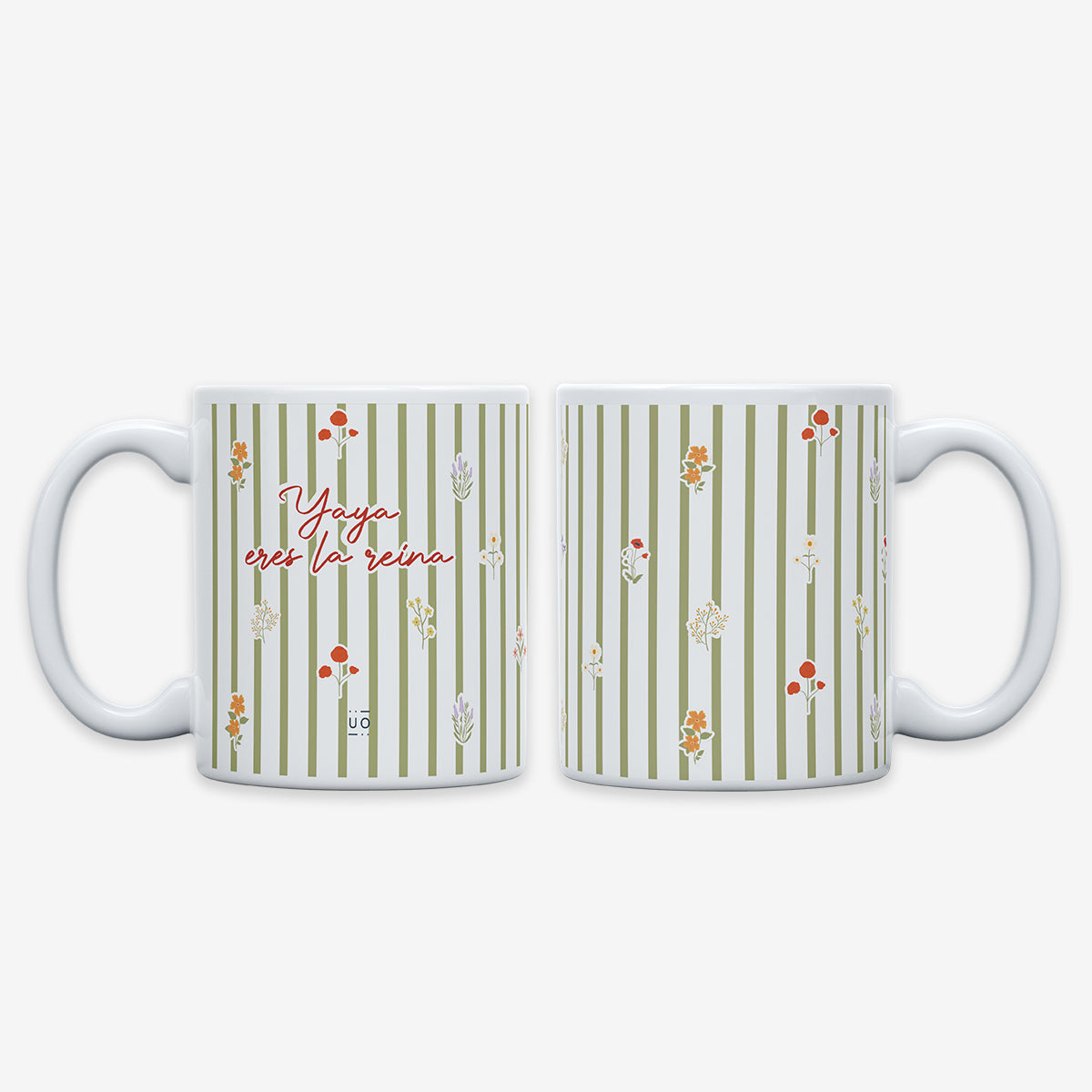 Kit Taza + Calcetines  "Yaya, eres la reina"