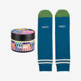 Kit Vela + Calcetines "Tiempo en Familia"