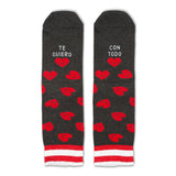 Calcetines "Te quiero con todo"