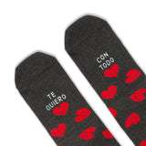 Calcetines "Te quiero con todo"