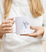 Taza Personalizada "Inicial Silvestre"