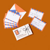 Cartas en blanco "Notas de amor"