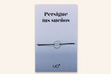 Pulsera Charm "Persigue tus sueños"