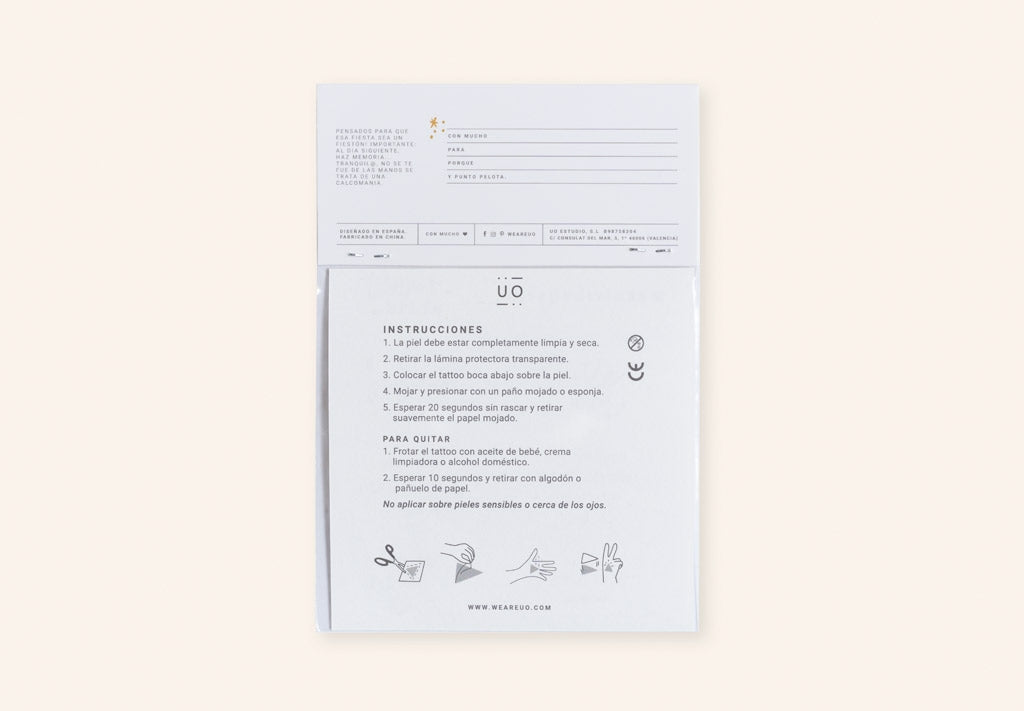 Kit Tatuajes "Bride to be"