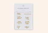 Kit Tatuajes "Bride to be"