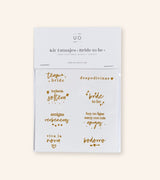Kit Tatuajes "Bride to be"