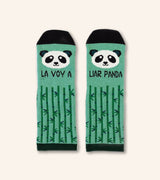 Mini Calcetines "La voy a liar panda"