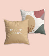 Funda Cojín "Te quiero un taco"