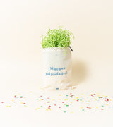 Bolsa tela regalo "Muchas felicidades"