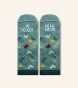 Mini calcetines "Mi abuela es la mejor"