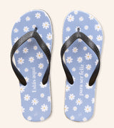 Chanclas "Estás aquí para ser feliz"
