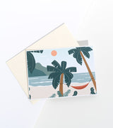 Postal "Teletransportate al mar"