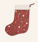 Calcetín grande regalos "Feliz Navidad"