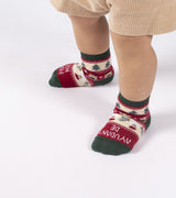 Mini calcetines "Ayudante de Papá Noel"