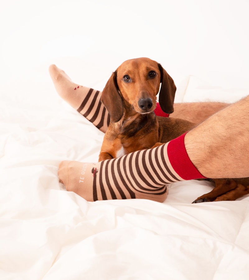 Kit Taza + Calcetines "Te quiero infinito"