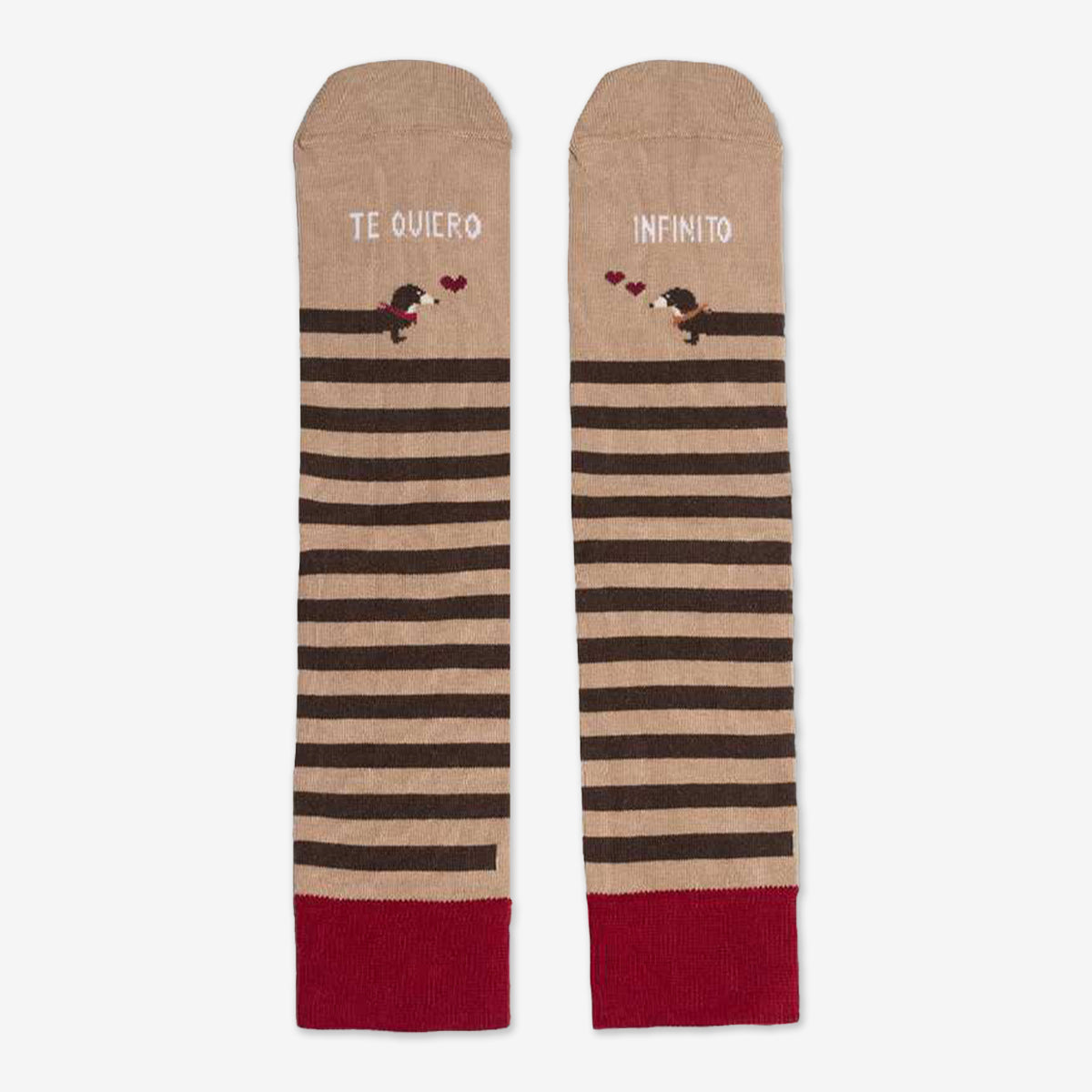 Kit Taza + Calcetines "Te quiero infinito"