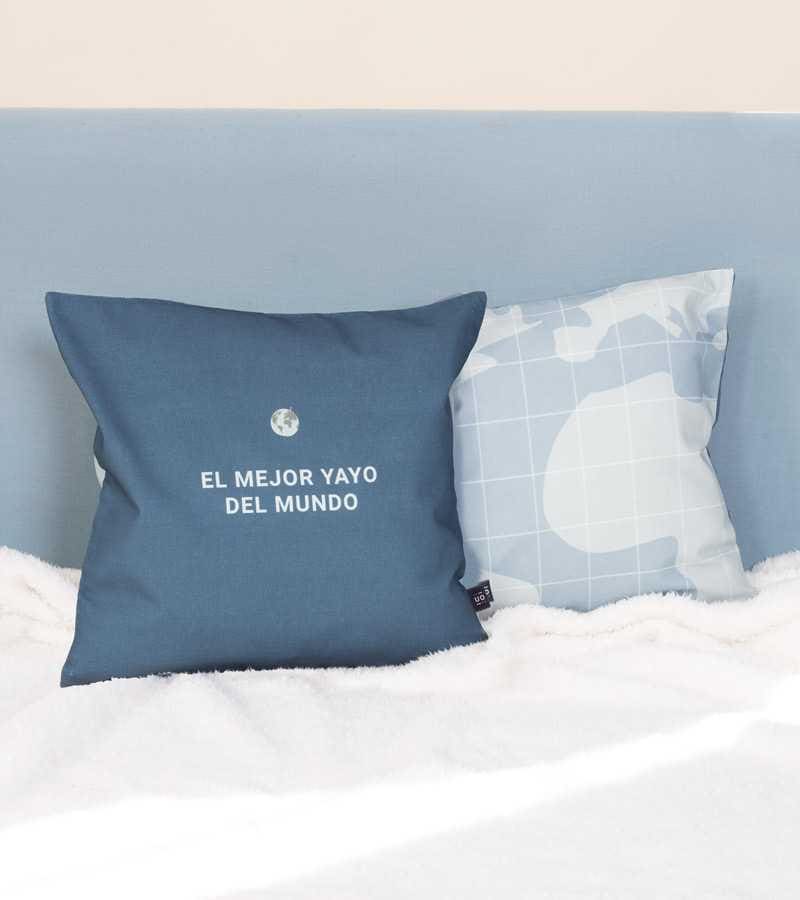Funda de cojín "El mejor yayo del mundo"