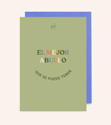 Postal "El mejor abuelo que se puede tener"