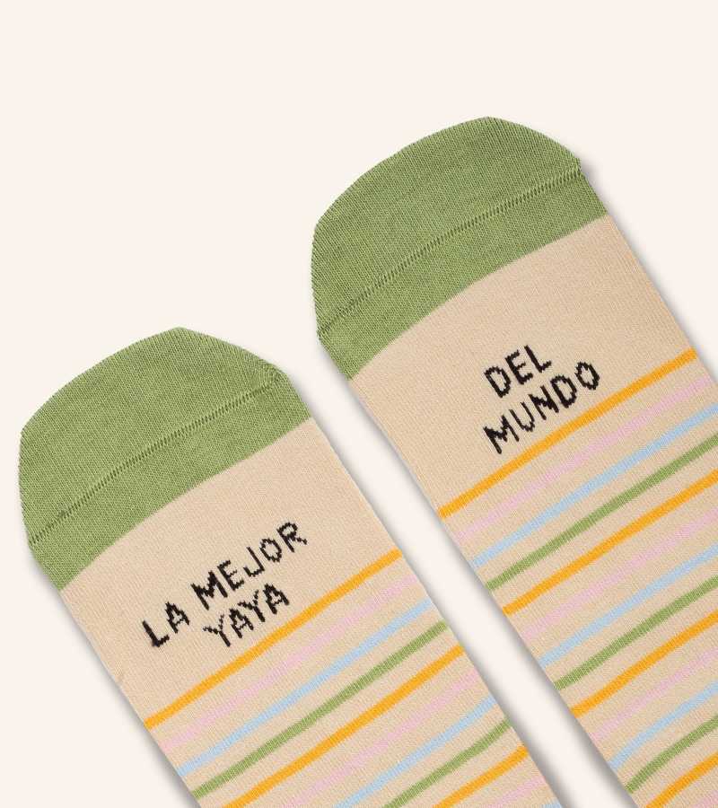Calcetines "La mejor yaya del mundo"