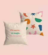Funda de cojín "No es Magia"