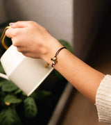 Pulsera charm "Eres la reina" abeja