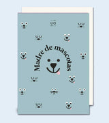 Postal "Madre de mascotas"