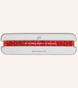 Pulsera tela "Mi pulsera mágica de Navidad"